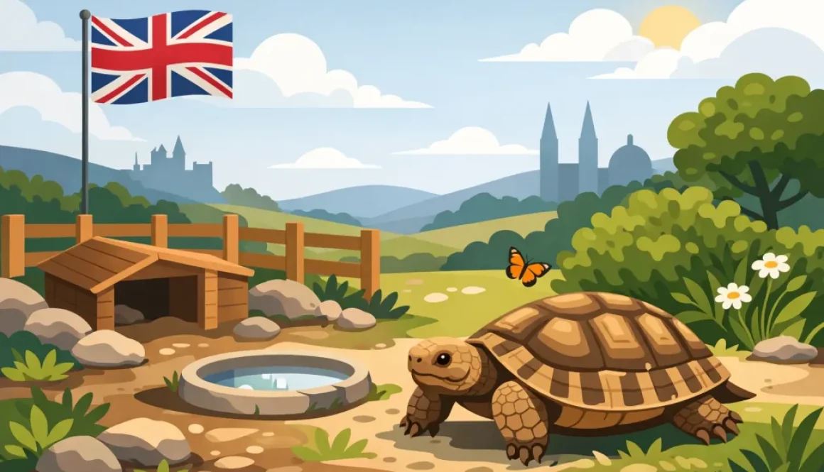 Can Tortoises Live Outside in the UK?
