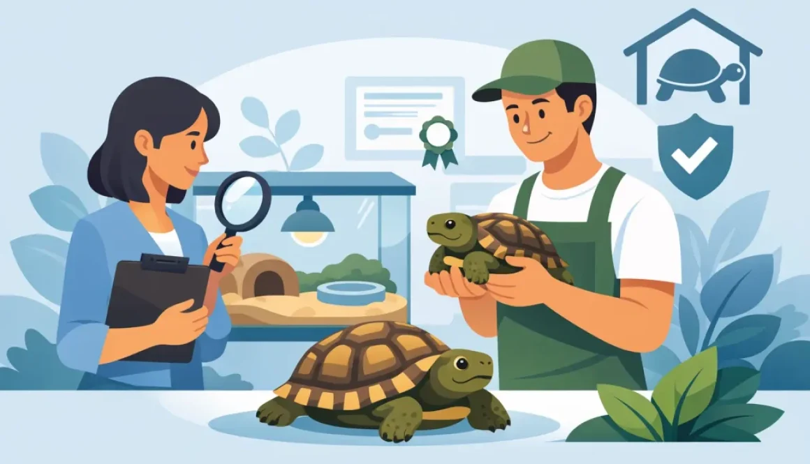 Choosing a Licensed Tortoise Breeder UK