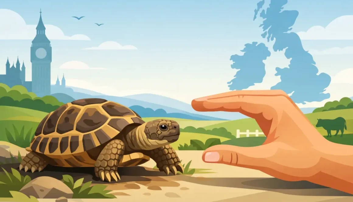 How Big Does a Horsfield Tortoise Get in the UK?