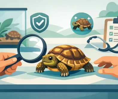 How to Spot a Healthy Tortoise Before You Buy