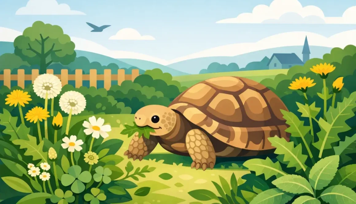 Safe Weeds for Tortoises in British Gardens