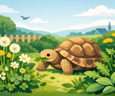 Safe Weeds for Tortoises in British Gardens