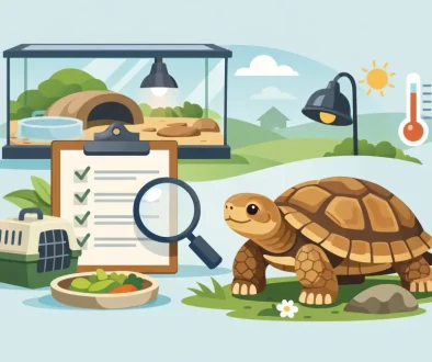 Tortoise Buying Checklist UK for New Owners