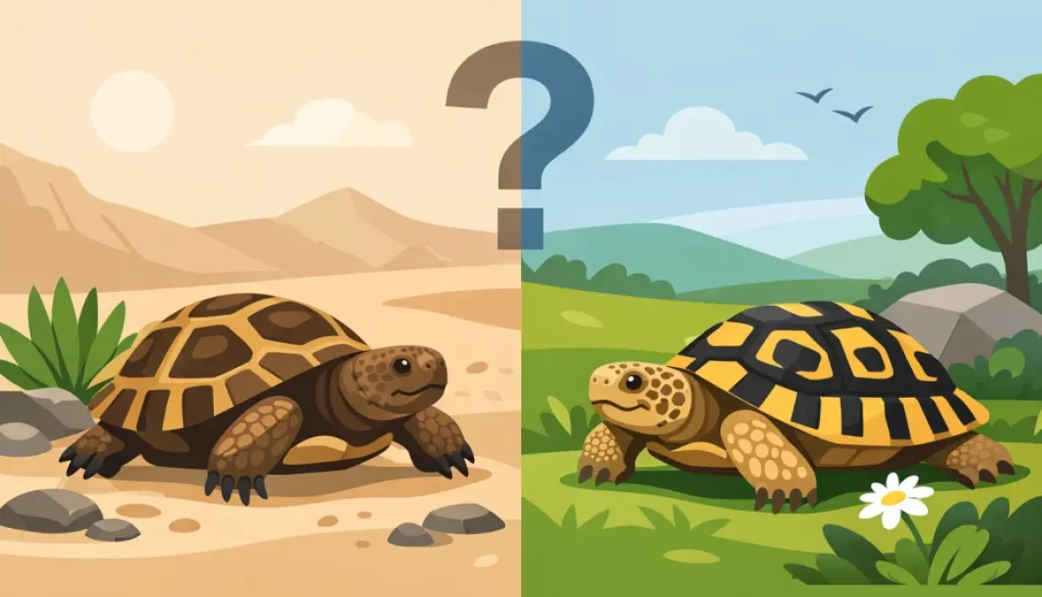 Horsfield or Hermann’s Tortoise for Your Home?