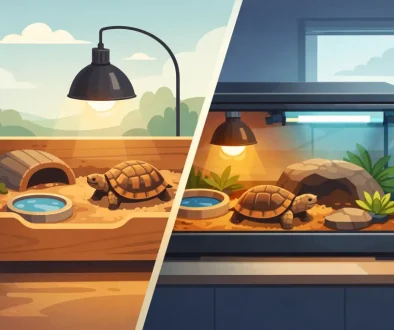 Tortoise Table Versus Vivarium for UK Keepers