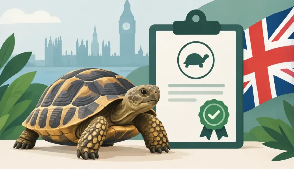 Tortoise Certification Changes for UK Keepers